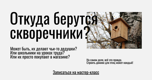 Скворечники