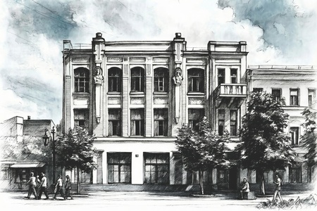 Предпроектный анализ адаптации доходного дома под Центр волжских ремёсел