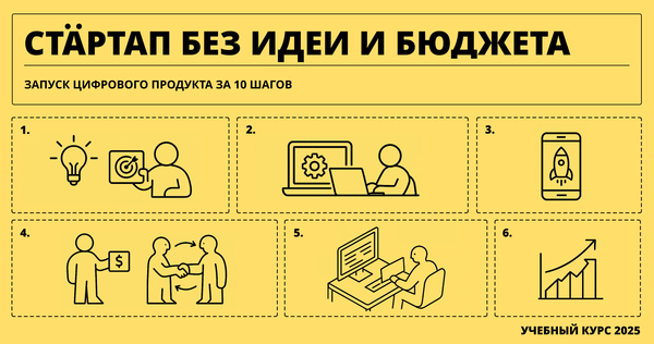 Стартап без идеи и бюджета