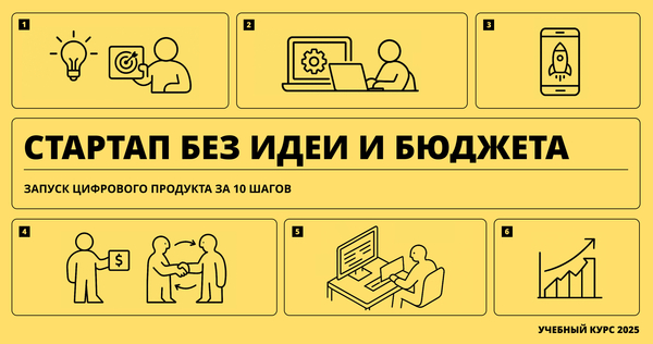 Стартап без идеи и бюджета