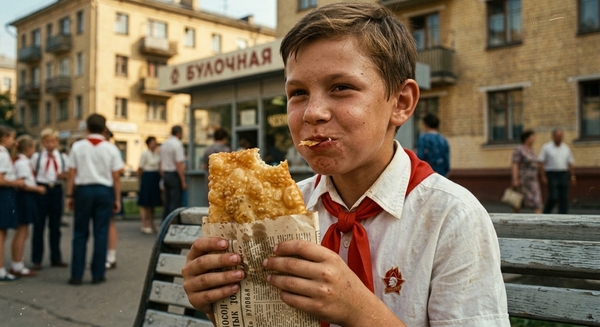 Чем пахнет советский чебурек?