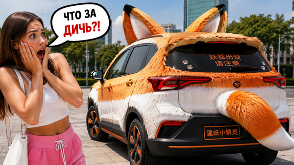 КОГДА ТЕБЯ ОБГОНЯЕТ BMW С ЛИСЬИМ ХВОСТОМ 