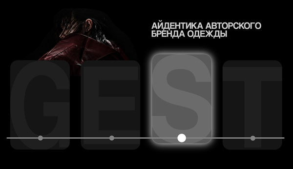 Айдентика авторского бренда одежды GEST