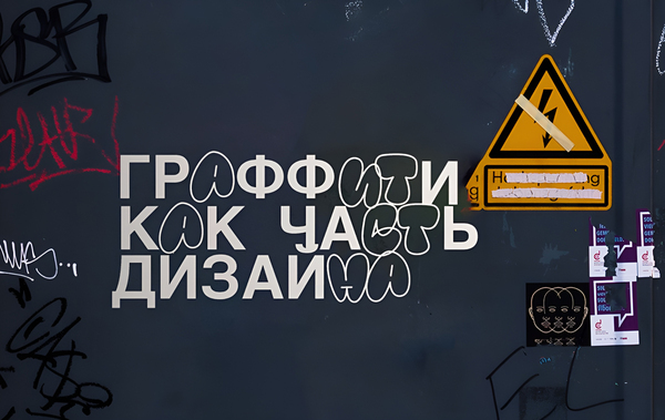Граффити как часть дизайна