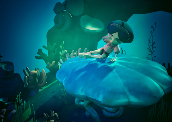 O'raya. Rigging and animation case