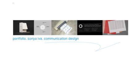 portfolio. sonya iva. com design