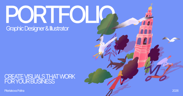 Portfolio of&nbsp;Graphic Designer&nbsp;&&nbsp;Illustrator | Piteriakova Polina
