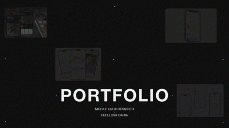 Portfolio Fefelova Daria