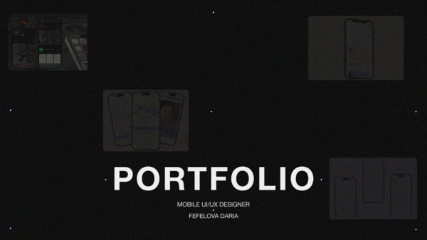 Portfolio Fefelova Daria
