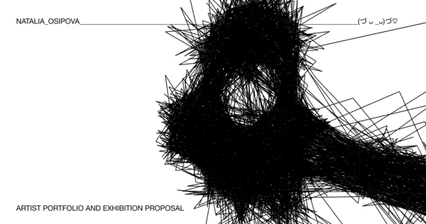 Artist portfolio & Solo exhibition proposal
