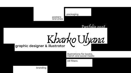 Portfolio: Graphic designer and illustrator
