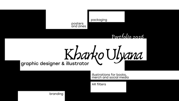 Portfolio: Graphic designer and illustrator