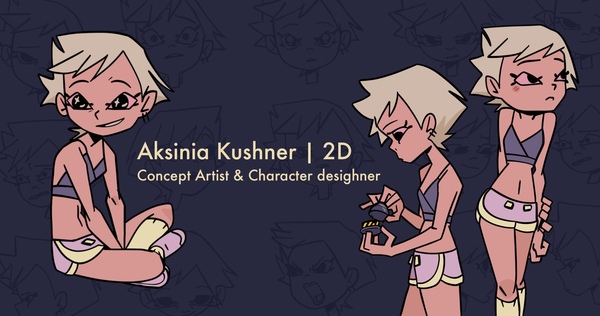 Aksinia Kushner | 2D Concept Artist & Character Designer