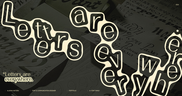 Portfolio of&nbsp;a&nbsp;type designer