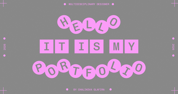 PORTFOLIO | Chalikova Glafira