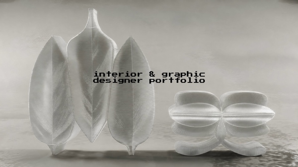 INTERIOR & GRAPHIC DESIGNER PORTFOLIO