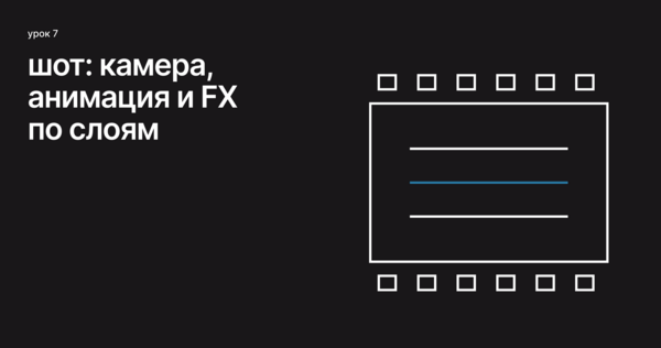 Урок 7. Шот: камера, анимация и FX по слоям Урок 7. Шот: камера, анимация и FX по слоям