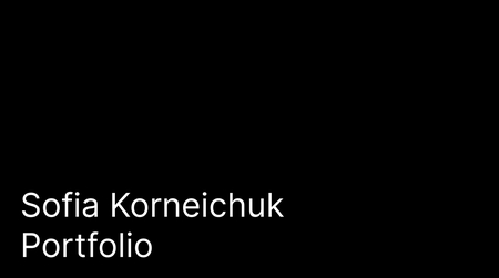 Korneichuk Sofia. Portfolio Korneichuk Sofia. Portfolio