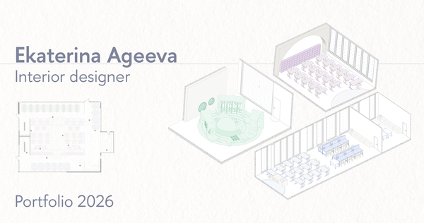 Ageeva Ekaterina. Portfolio 2026 Ageeva Ekaterina. Portfolio 2026