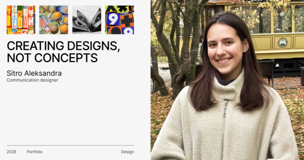 Sitro Aleksandra. Communication Designer