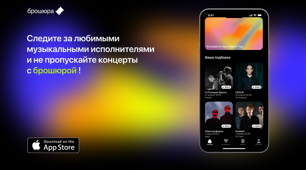 Лендинг приложения «брошюра» 