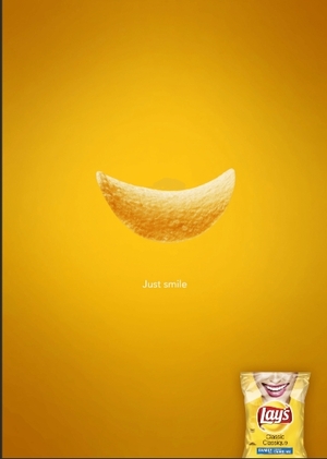 Визуальное иследование рекламной компании Lays