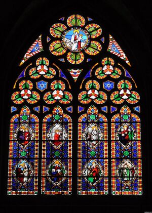 Германский витраж Зрелого Средневековья