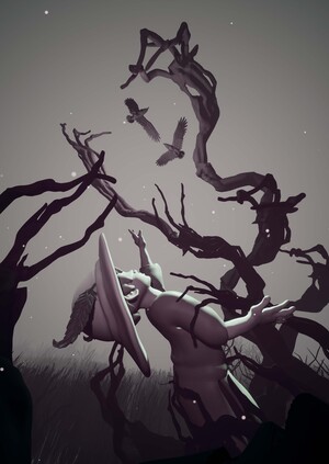 The lost in the grass