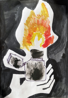 Огонь и я (#агония)