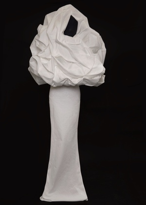 Разработка платья Balenciaga 1967 методом наколки