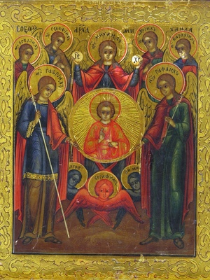 Эволюция образов архангелов в русской иконописи  