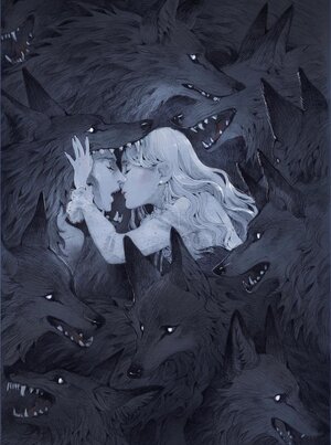 Стилевые особенности иллюстраций Лопутин