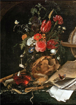 Развитие и символизм голландского Vanitas натюрморта 17-го века