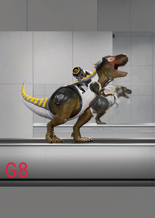 Видео для фестиваля G8. T-Rex Trёhmer