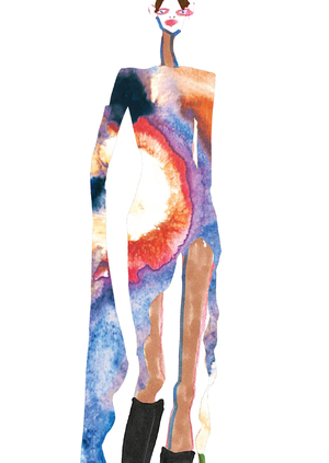 Специфика моделерского наброска. Эскиз в системе моды