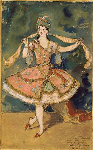 Как менялись эскизы «Русских сезонов» Дягилева