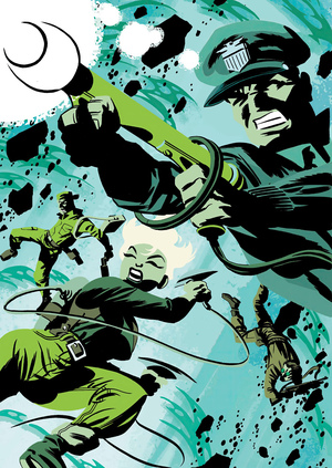 Авторский замысел и визуальный язык "DC: The New Frontier".