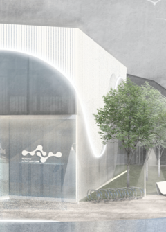 Проект интерьерной среды  клуба любителей здорового образа жизни