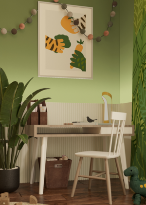  стиль Сафари в детской комнате