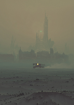 Строение композиций в работах Саймона Сталенхага