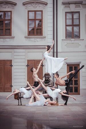 Интеграция современного искусства в классический балет: Фотовыставка