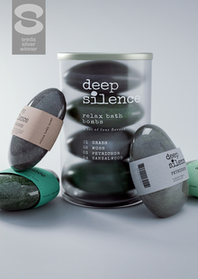 "DeepSilence" bath stones