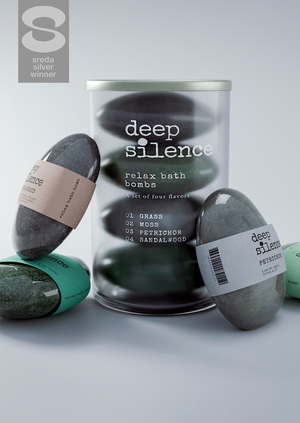 "DeepSilence" bath stones