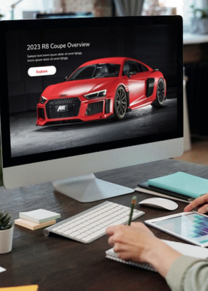 REDESIGN AUDI WEBSITE