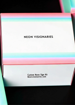 Ребрендинг неон-мастерской Neon Visionaries