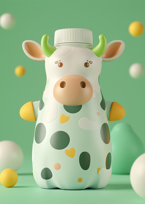 Бренд детской молочной продукции «Moo» глазами Ai