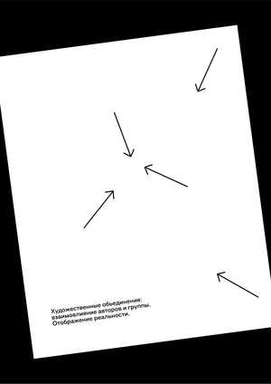 Визуальное исследование. Художественные объединения.