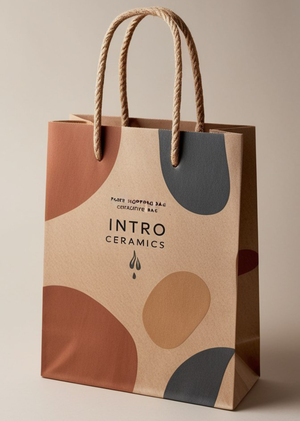 Брендинг мастерской керамических изделий "Intro Ceramics" глазами AI