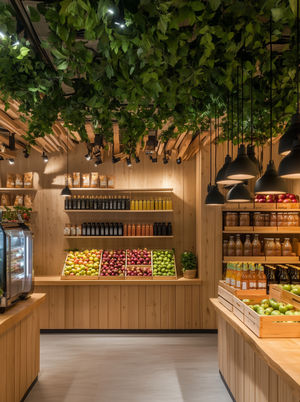 Сгенерированная айдентика Right Food