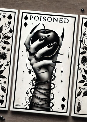 Настольная игра «Poisoned» - глазами ИИ
